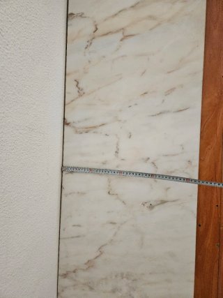 Encimera de mármol