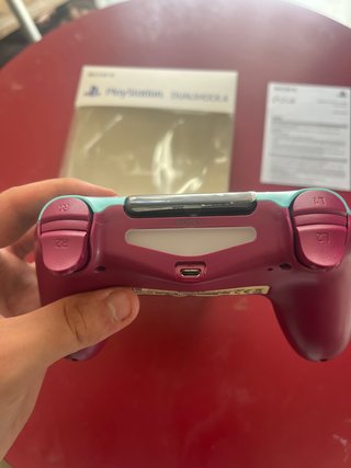 Mando PS4 Dualshock 4 Verde y Rosa