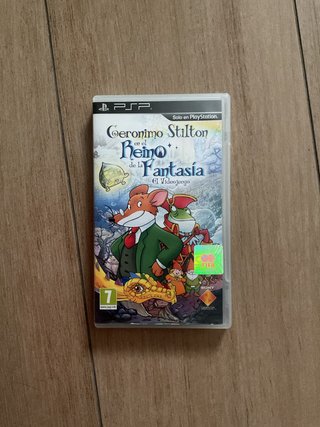 Juego PSP Geronimo Stilton en el Reino de la Fanta