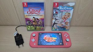 Nintendo Switch Lite Rosa + giochi inclusi