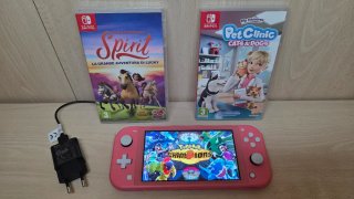 Nintendo Switch Lite Rosa + giochi inclusi