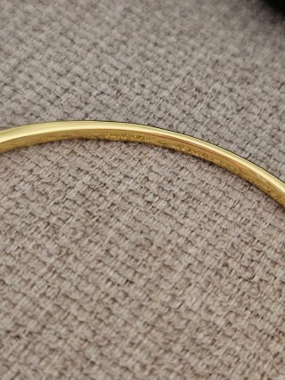 Pulsera rígida con circonitas