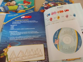 3 libros+3cd DisneyEnglish Aprende inglés cantando