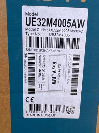 Samsung TV 32 UE32M4005AW