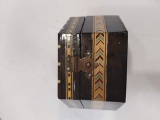 Joyero Vintage Hexagonal Madera