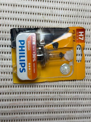 Bombilla H7 Philips Vision +30%