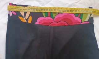 Pantalón Palazzo elegante, estampado flores.23