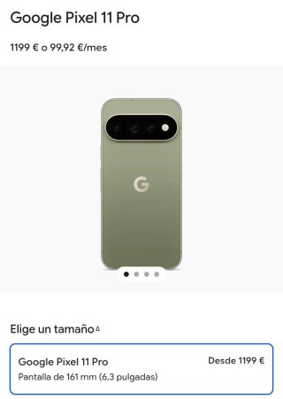 Google Pixel 11 Pro 256GB Verde