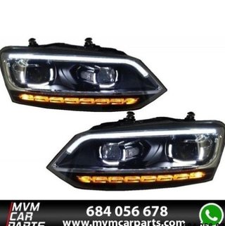 Faros delanteros Led para VW Polo MK5 2010-2017 Di