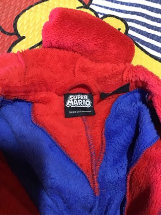 Pijama Enterizo Mario Bros Talla XS/S