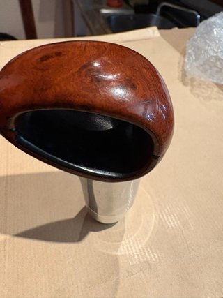 Pomo de palanca de cambios de coche de madera