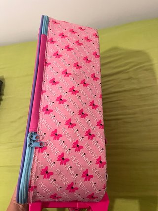 Maleta de Viaje Infantil Minnie Mouse Rosa