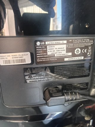 Television LG Flatron M2062D – PC