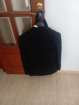 Traje de boda negro+zapatillas florentino 41-42