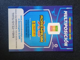 Carta Adrenalyn Invencible 22-23