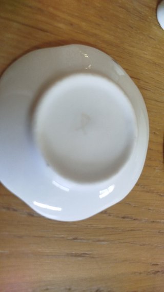 Lote porcelana tazas joyero