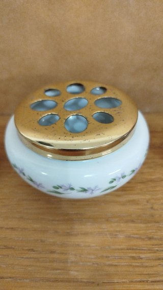 Lote porcelana tazas joyero