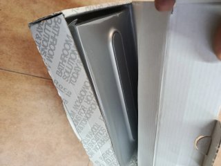 Placa Pulsador Roca PL1 Dual Grey Lacquered