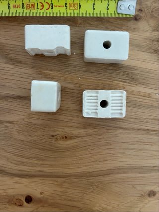 Lote 20 Aisladores Cerámicos Eléctricos Vintage US