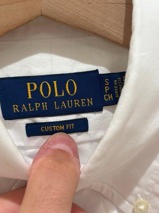 Camisa Polo Ralph Lauren Blanca