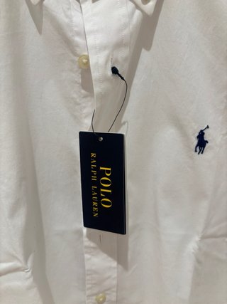 Camisa Polo Ralph Lauren Blanca
