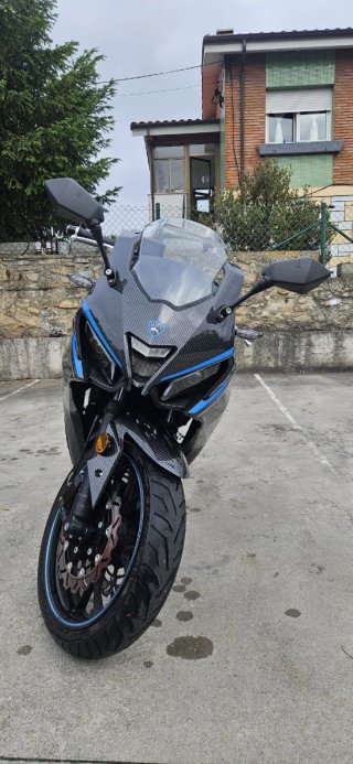 Moto MITT GP1 Sportbike 125cc Negra/Azul