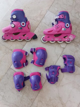 Patines en línea Oxelo Play 3 (30-32)+Kit Protecci