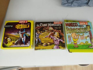 Películas Super 8: Drácula, Monstruos, Frankenstei