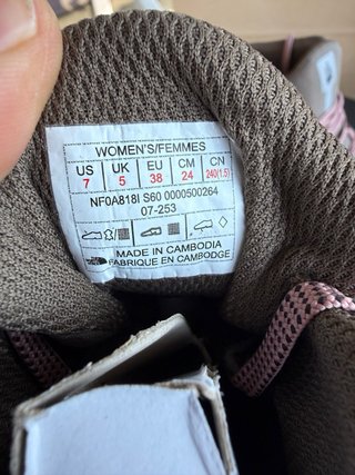Botas senderismo The North Face t. 38