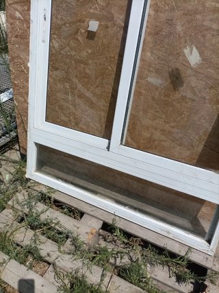 Ventana corredera aluminio con fijo