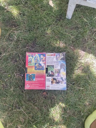 2 Cintas VHS Dragon Ball Z: Películas año 1998