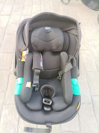 Cochecito bebé Chicco gris