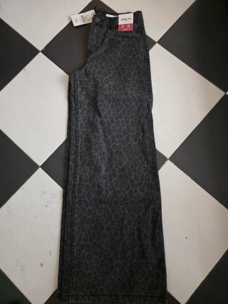 Pantalones Lefties Wide Leg Leopardo Talla 34
