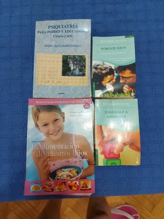 Libros educación y nutrición hij@s