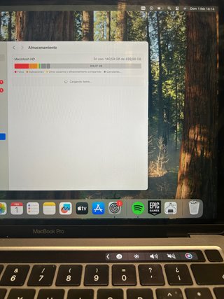 MacBook Pro 512GB Apple Gris Plata
