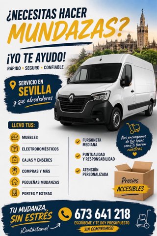 Se realizan mudanzas a buen precio