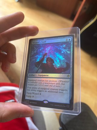 Wizard's Staff - Magic The Gathering