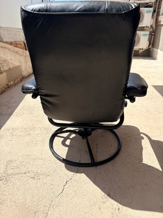 Sillón Reclinable Giratorio IKEA Negro