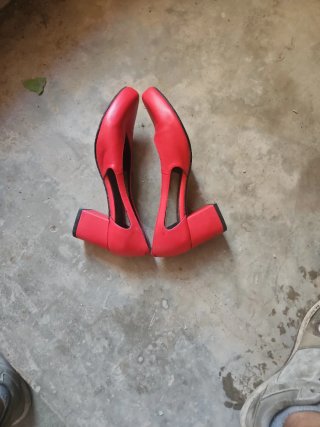 Zapatos planos rojos Audley