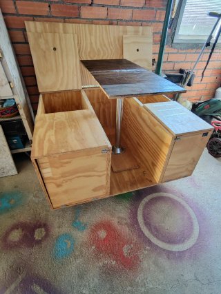 Mueble Camper Furgoneta Madera