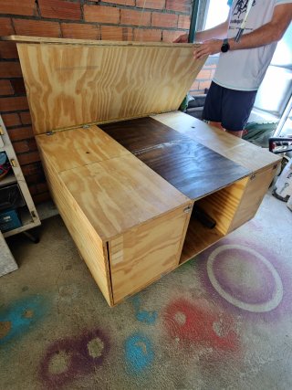 Mueble Camper Furgoneta Madera