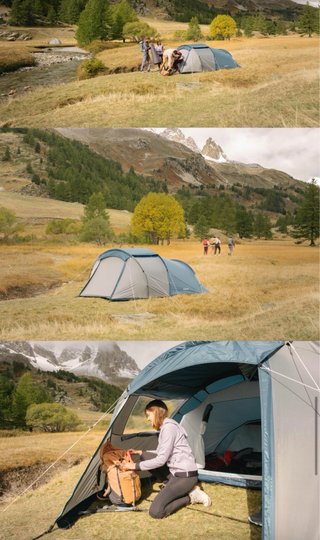 Tienda campaña familiar Quechua Arpenaz 4