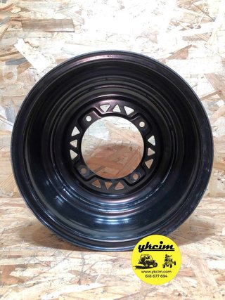 Llanta Negra 12x6 Polaris Sportsman Delantera