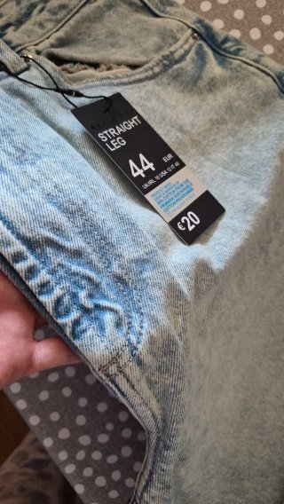 Pantalón Vaquero Straight Leg Talla 44