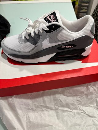 Nike Air Max 90 Gris y Blanco