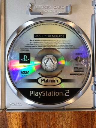 Jak II renegade ps2 platinum