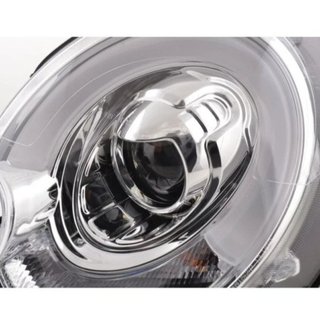 Faros Luz Diurna Mini One/Cooper 06-10 Cromo