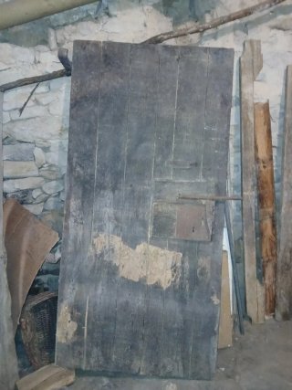 Puerta antigua de madera