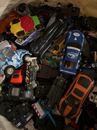 Coches pequeños medianos y grandes de juguete LOTE