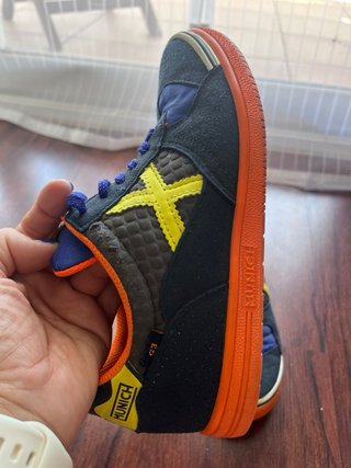 Zapatillas Munich Talla 36 Azul Naranja